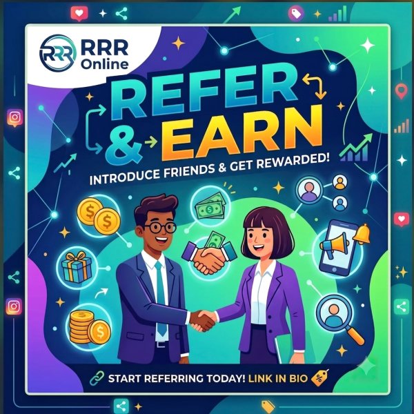 RRR Online referral — refer a friend and earn rewards